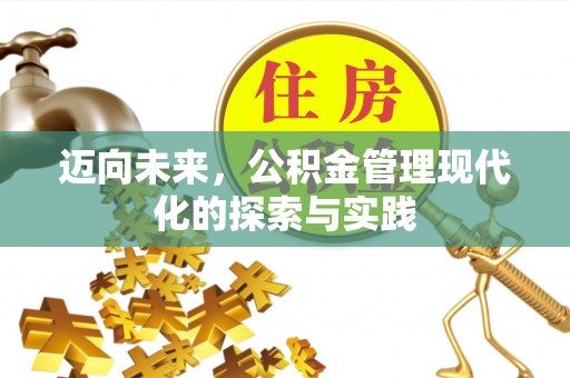 于田迈向未来，公积金管理现代化的探索与实践
